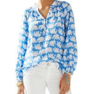 Lilly Pulitzer Tusk in Sun Elsa Shirt